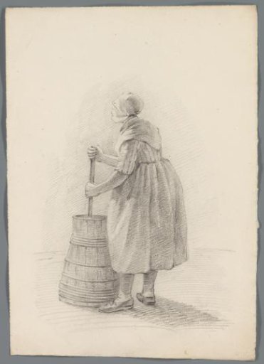 Woman with a Wash Tub