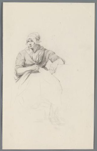 Seated woman
