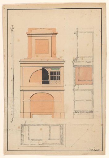 Design for a secretaire