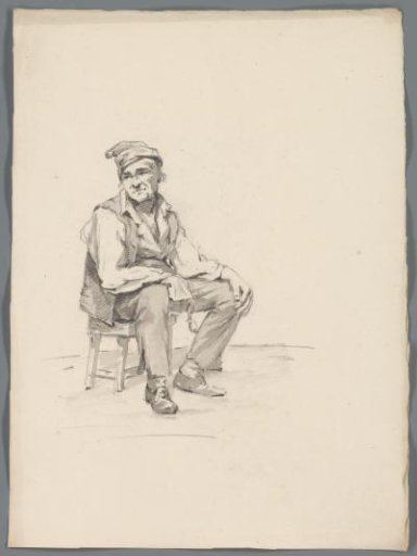Seated Man with a Pipe