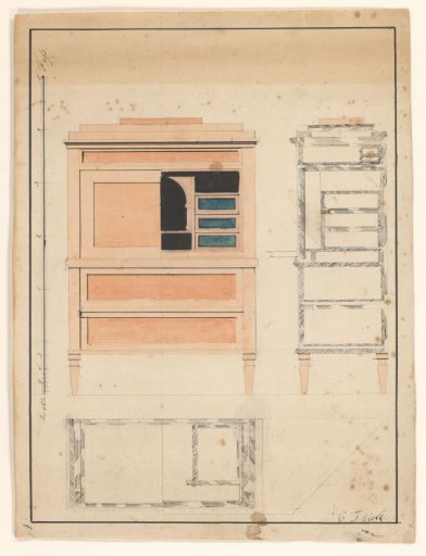 Design for a secretaire