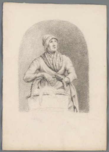 Woman with a basket