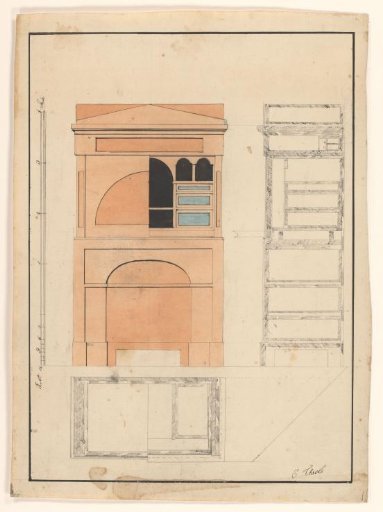 Design for a secretaire