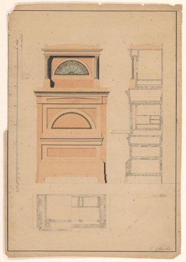 Design for a secretaire