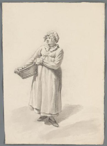 Woman with a basket