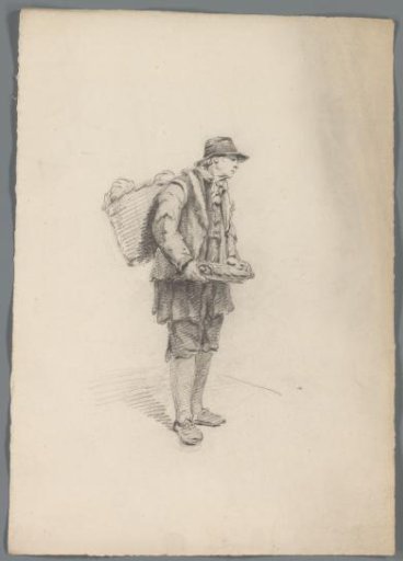 Man with a basket on his back