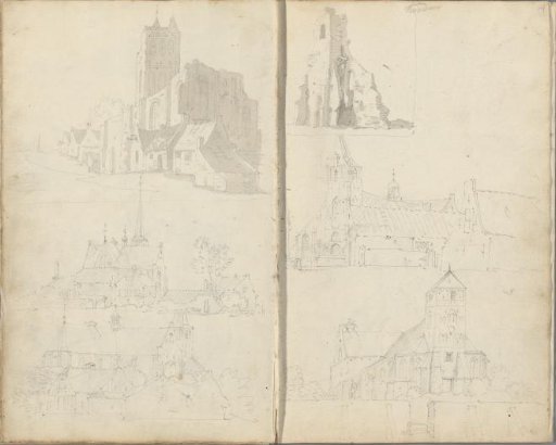 Churches and a ruin