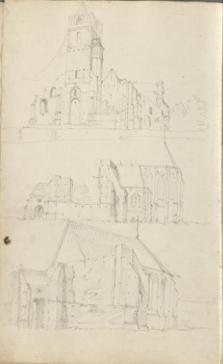 Ruins of churches