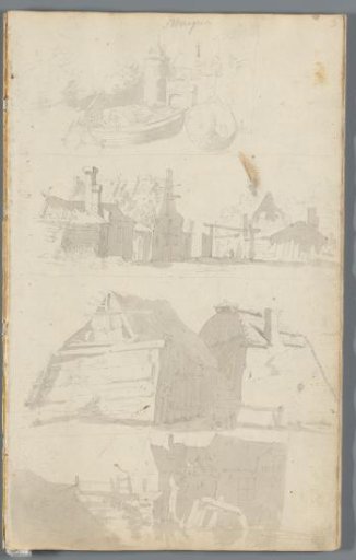 Farmhouses and boats