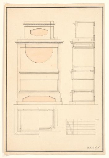 Design for a secretaire