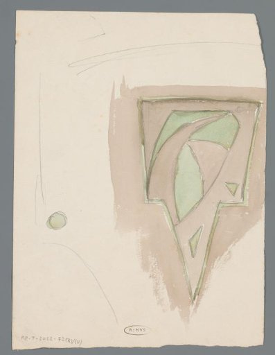 Design for an ornament for a piece of furniture