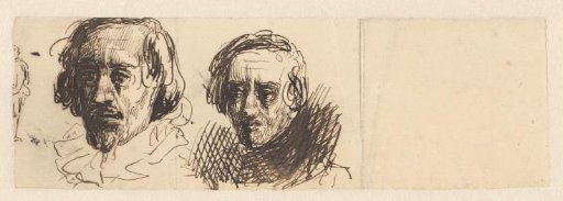 Two men's heads