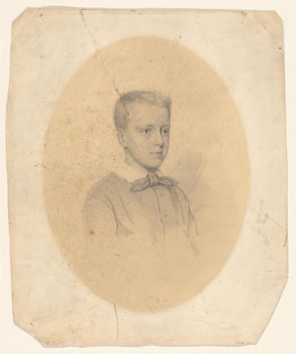 Youth portrait of Jan Carel Alberdingk Thijm