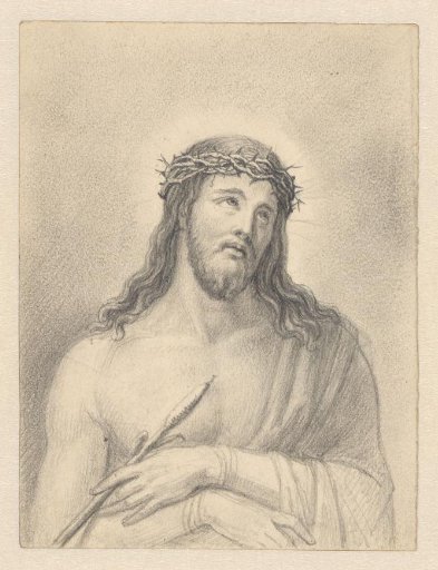 Christ with the crown of thorns