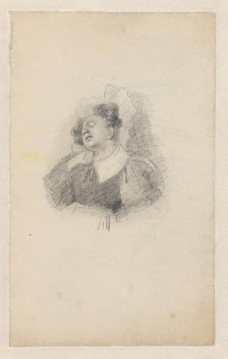 Sleeping woman
