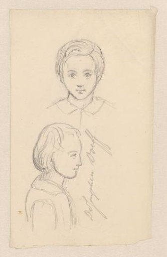 Preliminary study for a portrait bust of Jan Willem Alexander Doeff