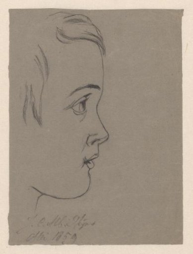 Child's portrait, possibly of Frank Alberingk Thijm