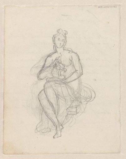 Seated woman