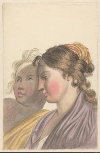 Young Woman and Child