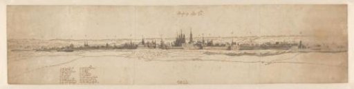 View of Maastricht from the northwest