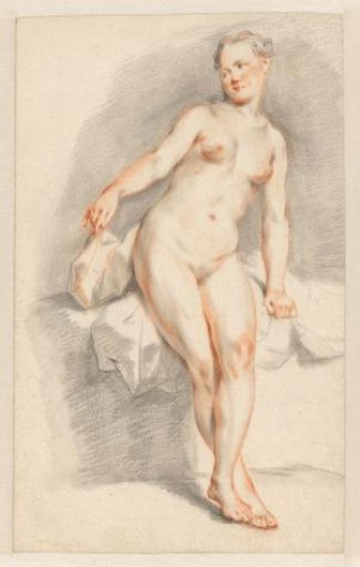 Female nude model