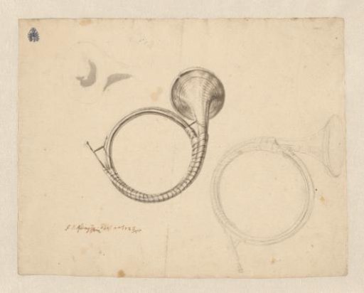 Three Studies of Hunting Horns