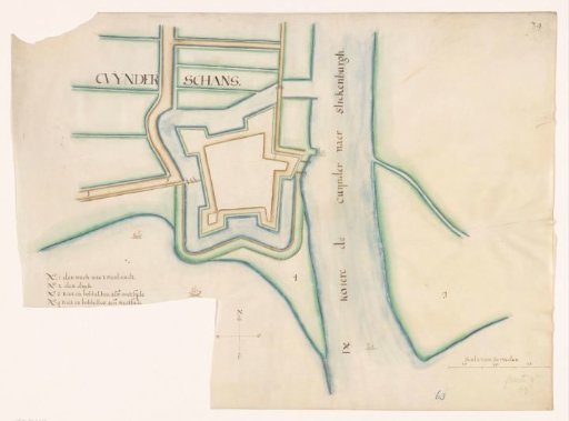 Fortress plan of Kuinre