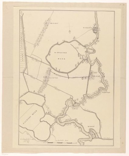 Map of a part of the Gooi
