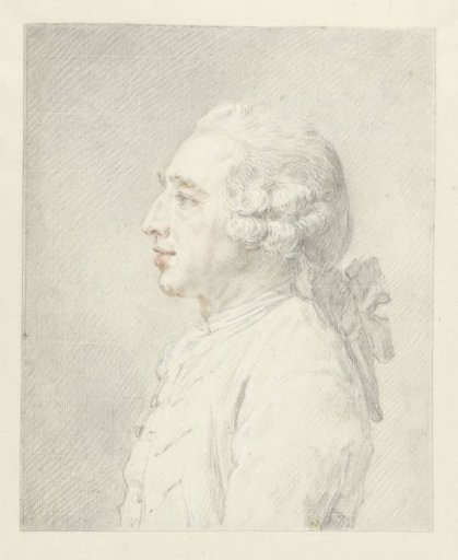 Profile portrait of Louis Metayer Phzn