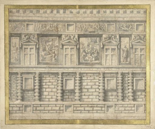 Design for the North Facade of the Palazzo Doria, Genoa