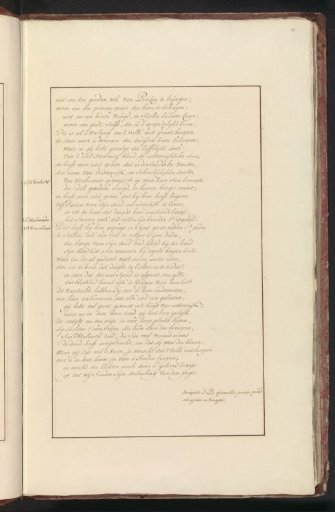 Poem in praise of Anselmus de Boodt (fifth leaf)