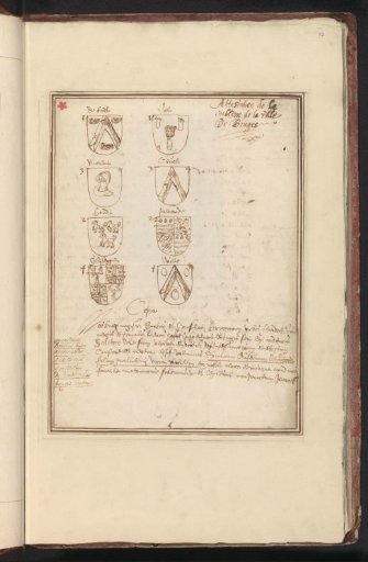 Testimony of the noble families De Boodt and Voet