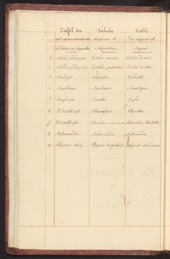 List of the Reptiles and Amphibians in this Part