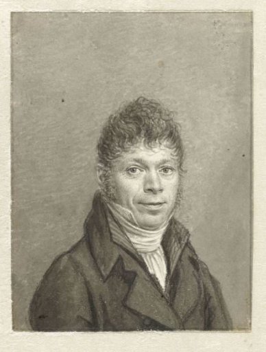 Self-portrait of Hendrik Willem Caspari