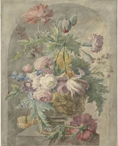 Flowers in a vase
