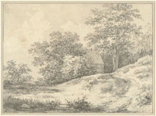Landscape with a house