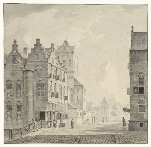 At the market in Delft