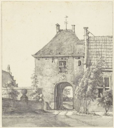 The gate of the castle Heemstede
