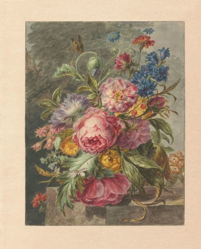 Still life with flowers