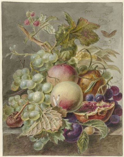 Still life with fruit