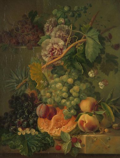Still Life with Flowers and Fruits