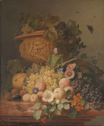 Still Life with Flowers and Fruit