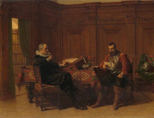 Two Men in a Seventeenth-century Interior, Called 'A Conference'