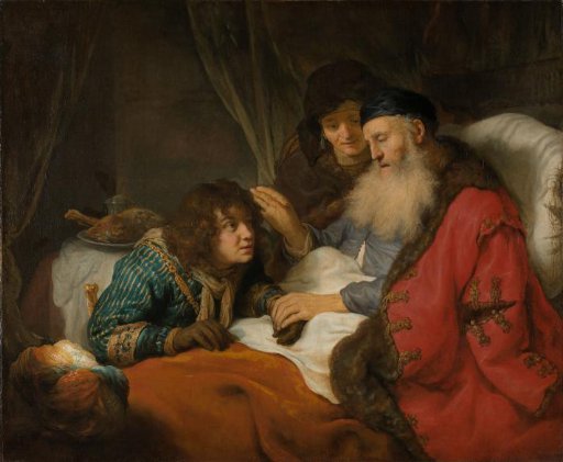 Isaac Blessing Jacob