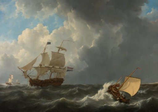 Ships in a Turbulent Sea