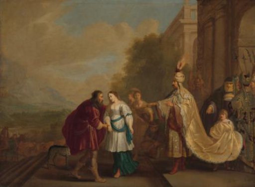 Pharaoh Gives Sarah Back to Abraham