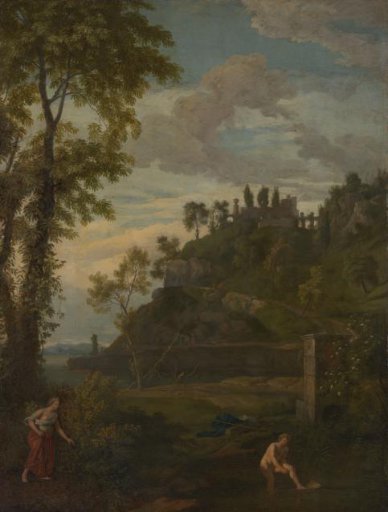 Arcadian Landscape with Salmacis and Hermaphroditus