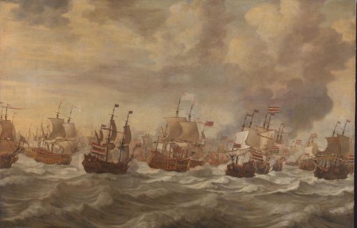 Episode from the Four Days' Naval Battle (11-14 June 1666)
