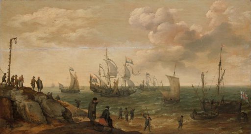 Ships off a Coast