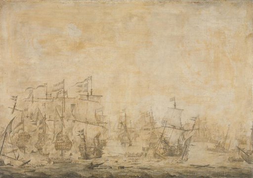Battle between the Dutch and Swedish Fleets, in the Sound, 8 November 1658
